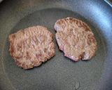 A picture of step 1 of Angus beef burgers 🍔.