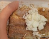 Los caracolas (🐟halfilé morzsába🥚🧄🧅🥗 forgatva kirántva) krumplipürével recept fázis 2 fotója