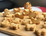 Hình bước làm 4 của món Bé làm bánh quy bơ phô mai