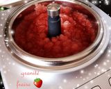 Une image de l'étape 1 de Granité fraises 🍓 au gelato 😋.