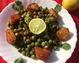 मटर चाट(matar chaat recipe in hindi) रेसिपी चरण 9 फोटो