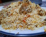 A picture of step 6 of White chicken biryani.