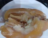Hình bước làm 1 của món Nấm ngọc châm, cà rốt xào thịt bò và vó bò