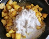 A picture of step 5 of Posto aloo.