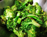 Foto del paso 1 de la receta: Wok de brócoli con magro y mandarina caramelizados en soja y miel