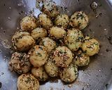 A picture of step 4 of Chilli Garlic Potato (A Spicy Korean Snack).