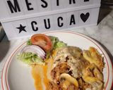 Foto do passo 4 de Gratinado de Cogumelos e Carne Picada