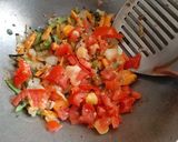 A picture of step 4 of Chinese Poha.