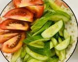 Hình bước làm 2 của món Mực xào chua ngọt
