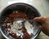 Foto langkah ke 2 dari resep Bolu Kukus Coklat (Tanpa Timbangan, Tanpa Mixer, Tanpa Soda).