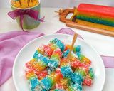 Foto langkah ke 5 dari resep Ongol-Ongol Singkong Pelangi.