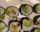 Une image de l'étape 6 de Sushis au thon moutarde piment habanero.