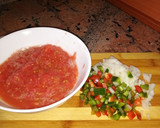 A picture of step 2 of Vegetarian Savoury Samp.