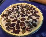 Une image de l'étape 10 de Tarte aux reines claudes crème vanille (pâte brisée au lait et gelée pommes cranberries).