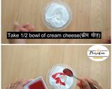 A picture of step 1 of Jalebi parfait.