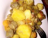 A picture of step 9 of Vegetable Potato Soup.