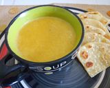 A picture of step 4 of Butternut Soup.
