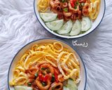 Foto langkah ke 5 dari resep Rice Bowl Cumi Pedas Manis.