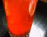 A picture of step 2 of Hibiscus sharbhat.