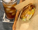 「高熱量time」雞腿排鬆餅堡🥞的食譜步驟2照片