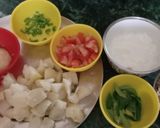 दही आलू चाट (dahi aloo chaat recipe in Hindi) रेसिपी चरण 1 फोटो