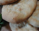 A picture of step 21 of Naan Barbari.