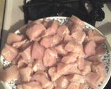 A picture of step 1 of Sweet chicken with rice..
