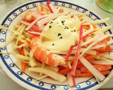 Foto del paso 12 de la receta: Coleslaw con Langostinos (Ensalada de Col)