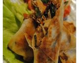 A picture of step 9 of Crispy! Pan-fried Spring Rolls.