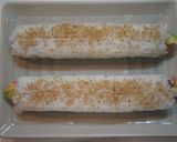 A picture of step 5 of Spicy California Roll.