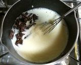 A picture of step 2 of Chocolate Mousse Cake.