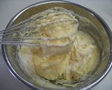 A picture of step 4 of Charlotte-Style Pear Mousse Cake.