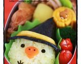 A picture of step 19 of Halloween Charaben (Character Bento) Little Witch Girl.