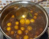 Foto langkah ke 5 dari resep Kolak biji salak ubi.