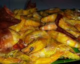 A picture of step 3 of Chilli Prawns.