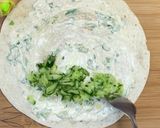 A picture of step 2 of Tuna Egg Tortillas – a quick and delicious snack. 3 Portionen!.