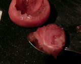 A picture of step 2 of Hot Caprese Style Stuffed Tomatoes.