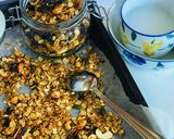 A picture of step 2 of Homemade Granola.
