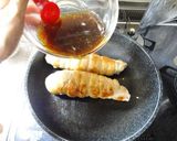A picture of step 3 of Simple Chicken Char-siu in a Frying Pan.
