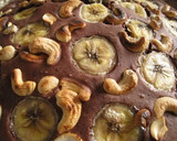 A picture of step 5 of Banana Nut Cocoa Cake Made with Whole Wheat Flour.