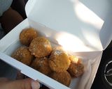 Foto langkah ke 5 dari resep Bola-bola pisang goreng isi.