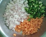 स्वीट कॉर्न चाइनीज राइस (sweet corn chinese rice recipe in Hindi) रेसिपी चरण 2 फोटो
