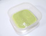 A picture of step 3 of For Doll Festival: Easy Tri-Color Steamed Bread Cake made with Pancake Mix.