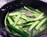 A picture of step 3 of Cucumber Stir Fry.