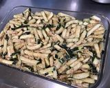 Une image de l'étape 6 de Gratin de courgettes parfum de cèpes au parmesan et chapelure aux épices.