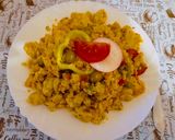 Tavaszi tojásos nokedli 🥕🌽🥚🫑🍅 recept fázis 3 fotója