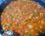 Foto del paso 7 de la receta Tallarines con Pimiento, Cebolla, Salchichas y Tomate!!🍅🍝