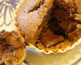 A picture of step 8 of Easy Molten Chocolate Cake with Pancake Mix and Chocolate.