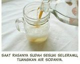 Foto langkah ke 6 dari resep Es KrimSoda Jeruk Nipis Plus Madu.