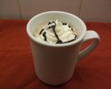 A picture of step 4 of Delicious Hot Chocolate in the Microwave.